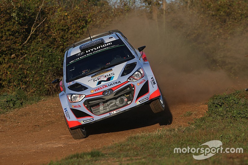 Spagna, PS17: primo acuto di Thierry Neuville