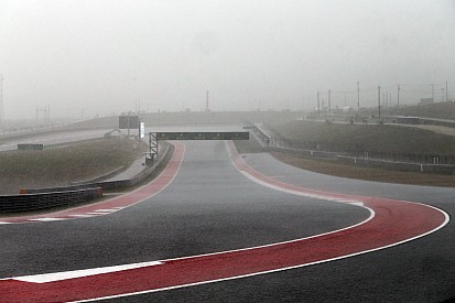 La calificación del Gran Premio de los Estados Unidos, demorada