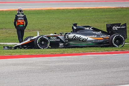 Asa de Hulkenberg cedeu antes de incidente com Ricciardo