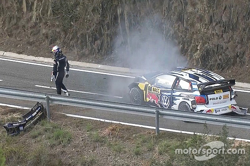 Ogier spreekt van ‘stomme fout’ na crash in WRC Spanje