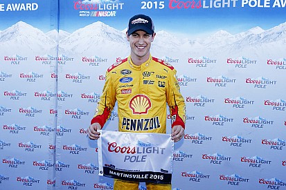 Joey Logano's hot streak continues with Martinsville pole