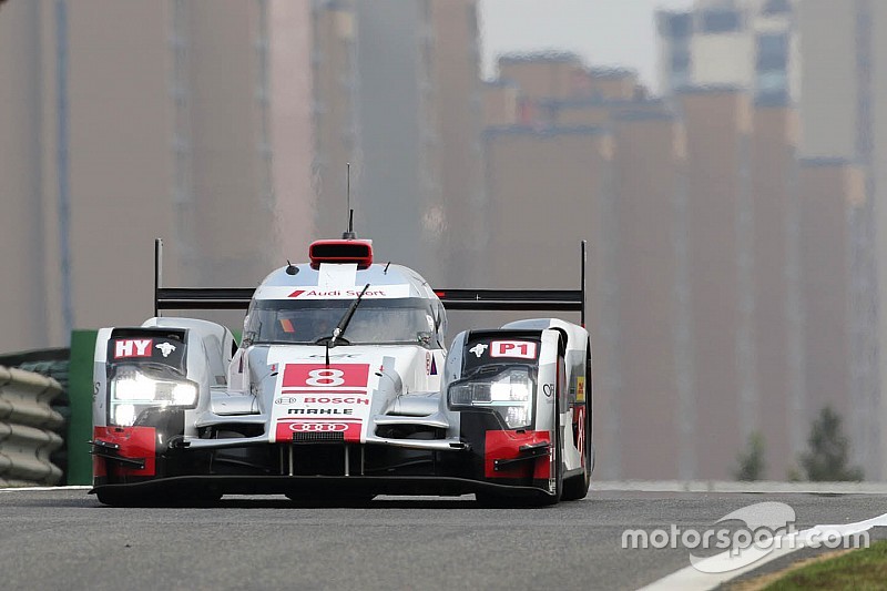 Audi on second row at Shanghai