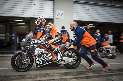 В KTM провели обкатку мотоцикла MotoGP