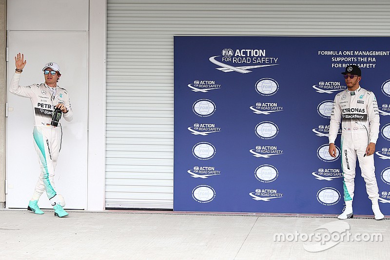 Mercedes - Pas de pacte entre Rosberg et Hamilton avant le départ