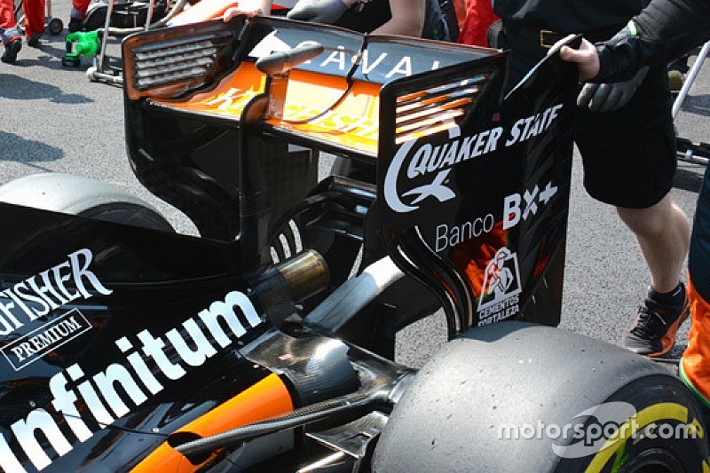 Force India: nuova ala posteriore e pance più lunghe