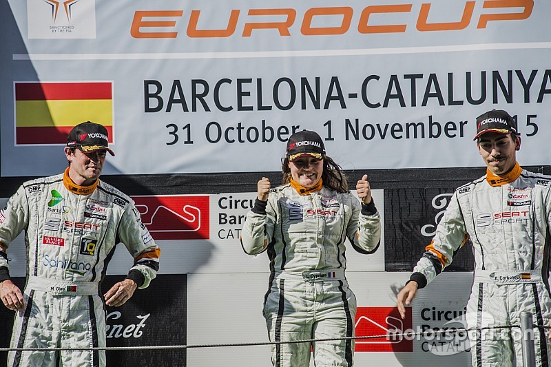 Lucile Cypriano signe une première en Seat Leon Eurocup