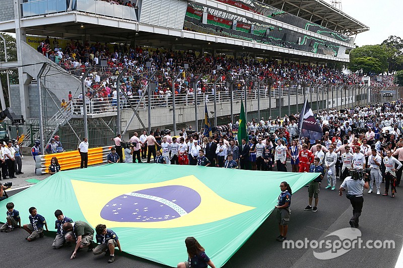 Ecclestone - La rénovation d'Interlagos va impressionner les équipes