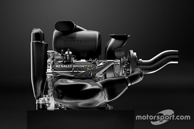 De 2014 Renault Energy F1 V6-motor