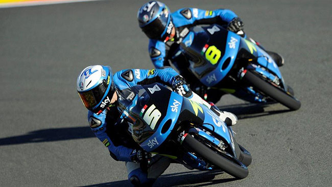 Bulega subito nella scia di Fenati all'esordio iridato