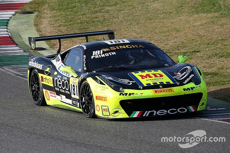 #181 Ineco - MP Racing Ferrari 458: Erich Prinoth