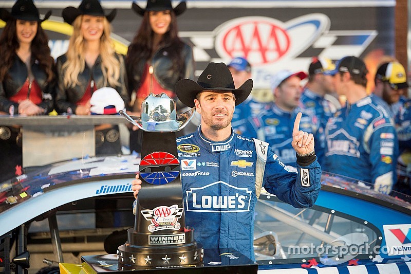 Racewinnaar Jimmie Johnson, Hendrick Motorsports Chevrolet