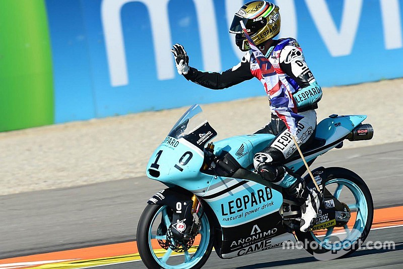 Le Champion du Monde 2015 Danny Kent, Leopard Racing