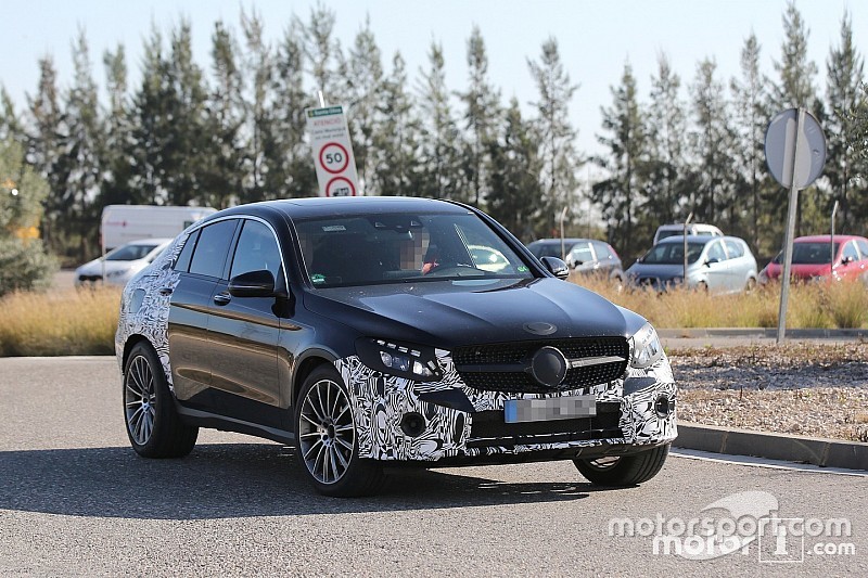 Spyshots - Le Mercedes-Benz GLC 450 Coupé vu pour la première fois