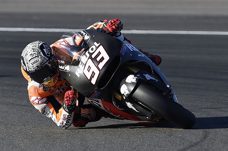 Essais Valence - Márquez termine la séance en tête