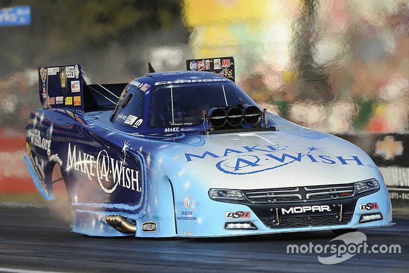 Johnson Jr. lead Funny Car qualifying at Pomona