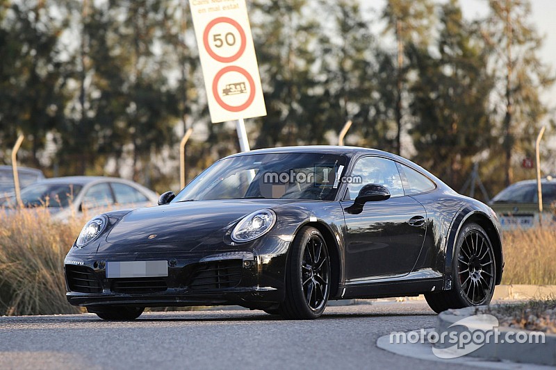 Exclu - Clichés espions de la Porsche 911 2018 laboratoire