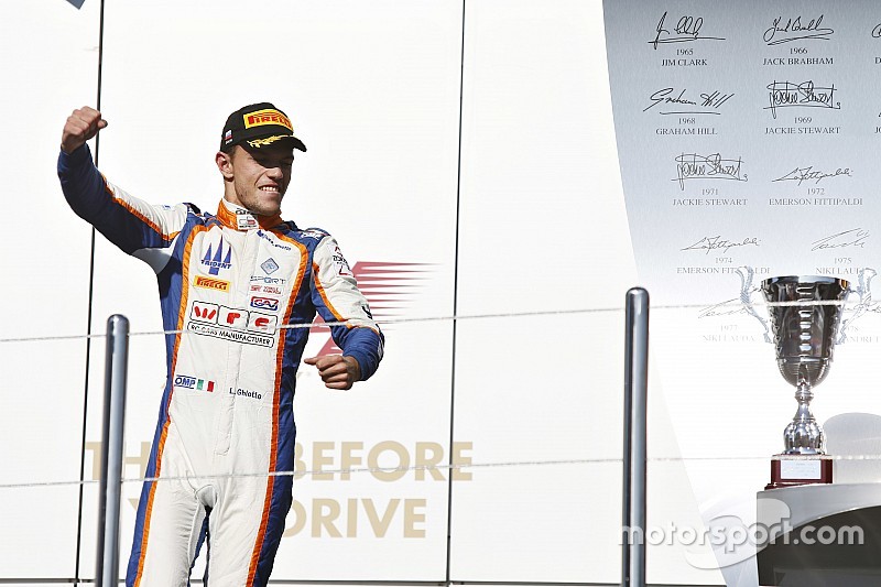 La victoire et la tête du championnat pour Ghiotto!