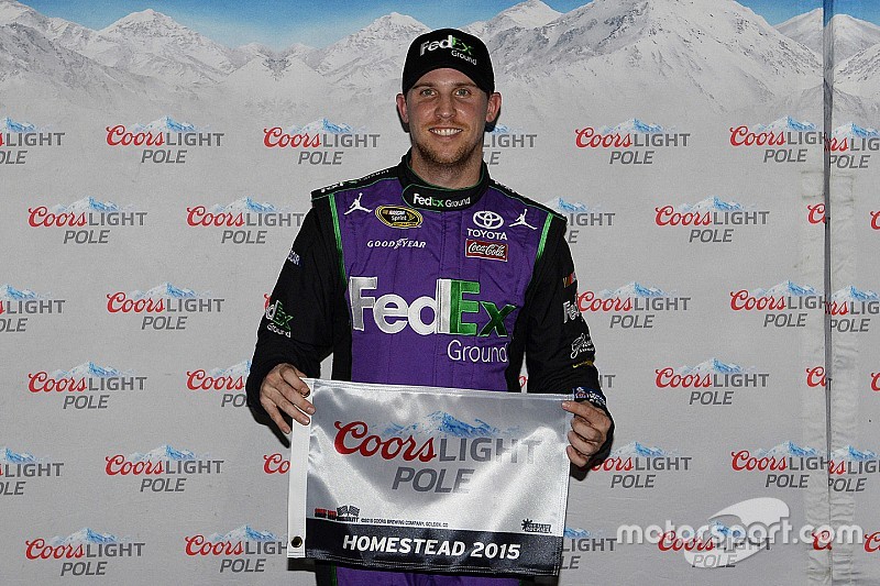 Danny Hamlin in pole a Homestad
