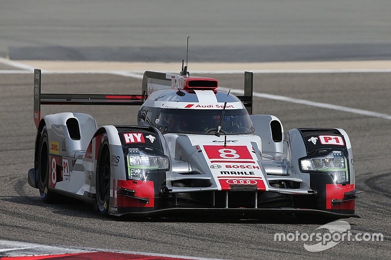 #8 Audi Sport Team Joest Audi R18 e-tron quattro: Lucas di Grassi, Loic Duval, Oliver Jarvis