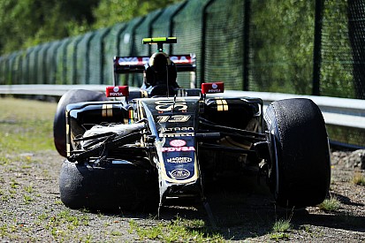Maldonado - "Quand j'ai un crash, c'est immédiatement un scandale"