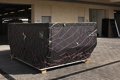 Delayed Lotus freight arrives in Abu Dhabi