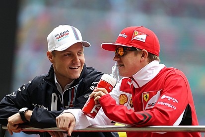 Bottas says beating Raikkonen is important