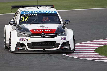 WTCC-Finale in Katar: Weltmeister Lopez auf der Pole-Position