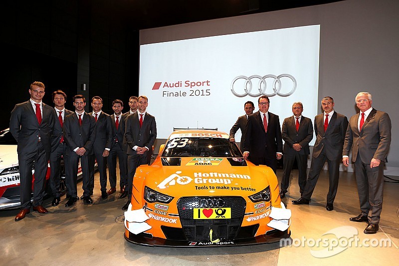 L'Audi ha confermato tutti i suoi piloti per il DTM 2016