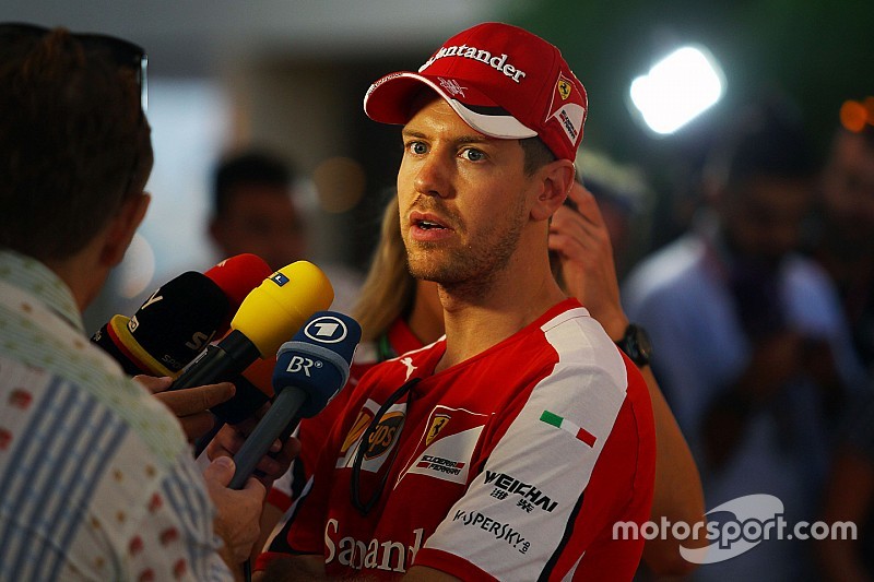 Sebastian Vettel, Ferrari con i media