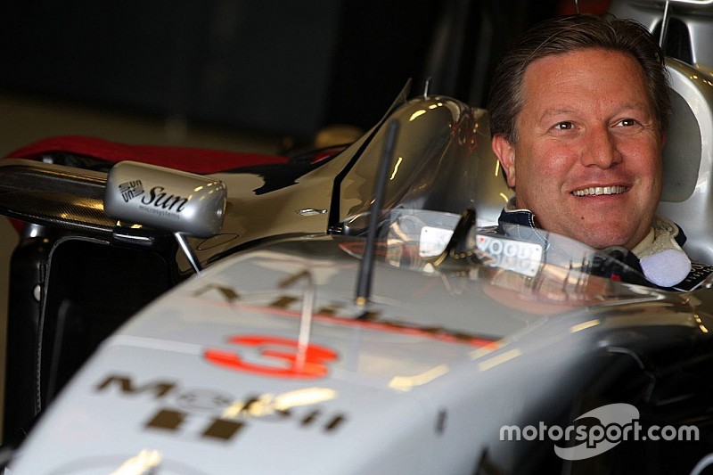 Zak Brown in classic McLaren