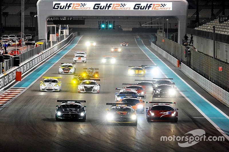 Official team and driver entries for Gulf 12 Hours