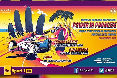 Ecco la programmazione TV dell'ePrix di Punta del Este