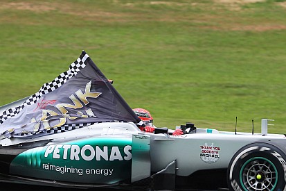 Schumacher had aandeel in huidig Mercedes-succes - Rosberg