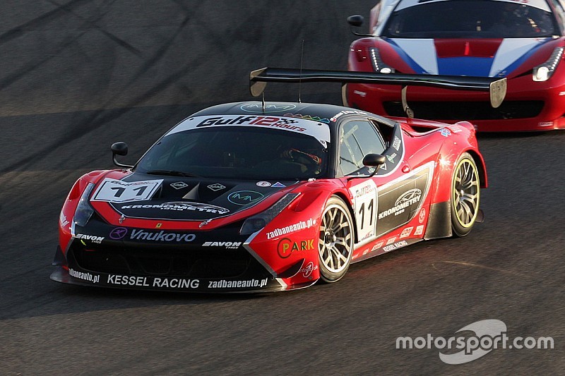 #11 Kessel Racing Ferrari 458 Italia: Davide Rigon, Andrea Piccini, Michael Broniszewski