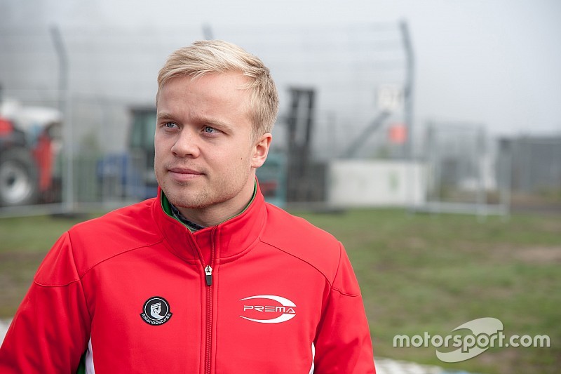 Le Champion de F3 Europe Felix Rosenqvist en essais en Indy Lights