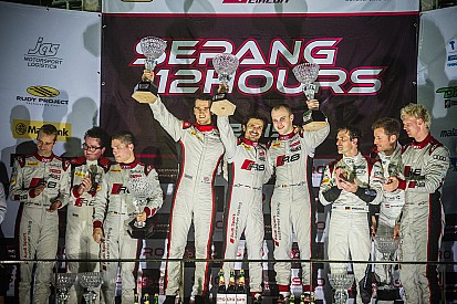 Audi secures 1-2-3 in rain-disrupted Sepang 12 Hours