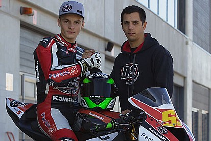 Ilya Mikhalchyk in Supersport con il DS Junior Team