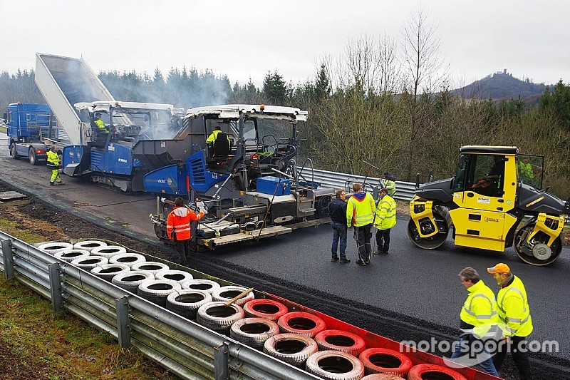 Nürburgring-Nordschleife: Asphaltarbeiten sind abgeschlossen