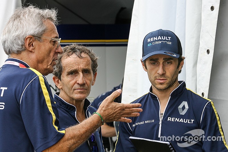 Jean-Paul Driot, Alain Prost and Nicolas Prost