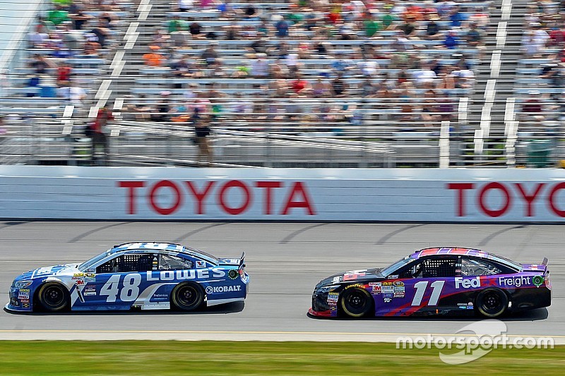 Le phénomène d’aspiration en NASCAR