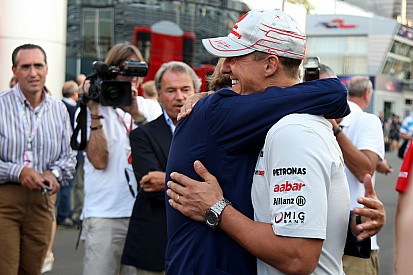 Triste, Montezemolo acredita em recuperação de Schumacher