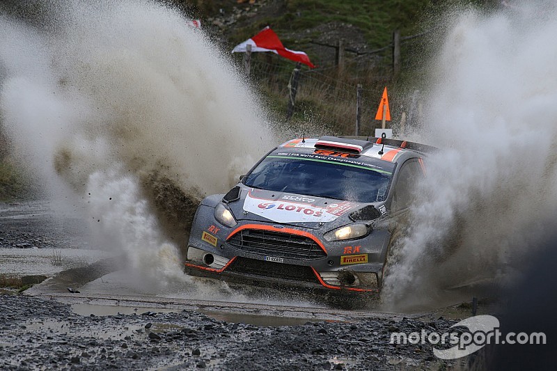 Robert Kubica et Maciek Szczepaniak, Ford Fiesta WRC