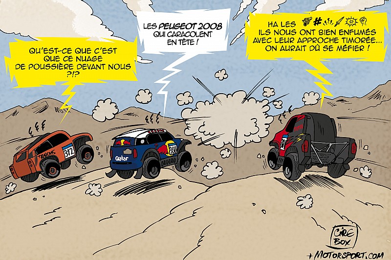 L'humeur de Cirebox - Peugeot soulève la poussière!