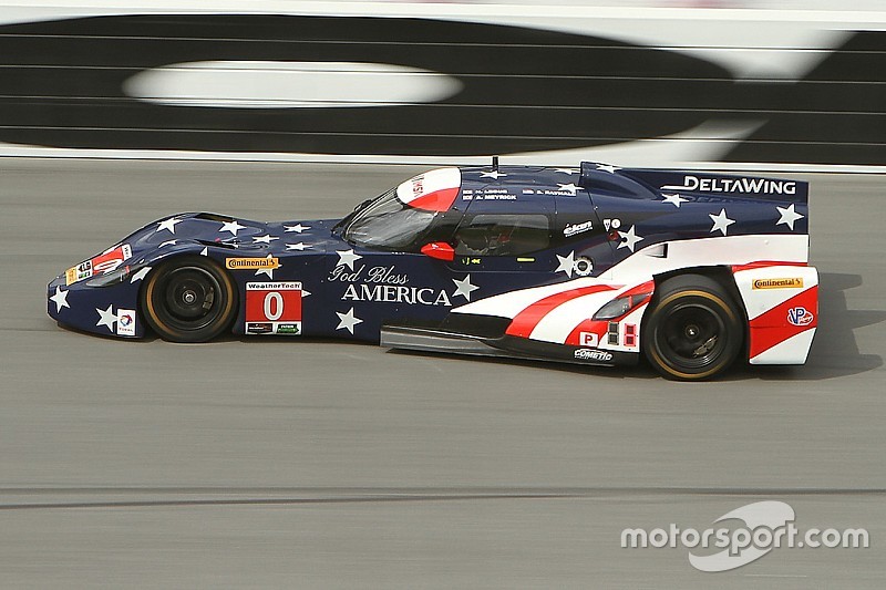 Katherine Legge y DeltaWing lideran práctica en Daytona