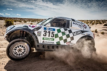 Three AXION X-raid Team MINI ALL4 Racing finish Stage 7 in the top ten