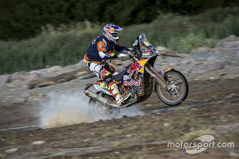 Dakar, Moto, Tappa 9: Goncalves ko, Price va in fuga!