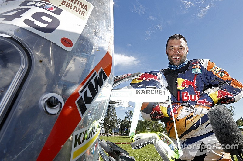 Antoine Meo su meta el podio del Dakar