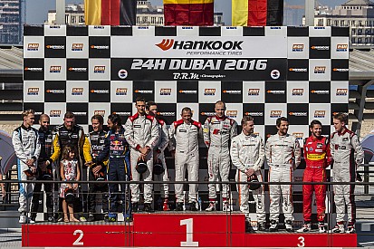 Belgian Audi Club Team WRT wins 24H Dubai