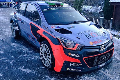 Hayden Paddon a Monte-Carlo con la i20 WRC 2015