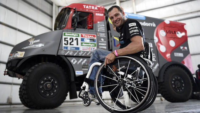 Dakar, Llovera: "Ora voglio provare un carro armato!"